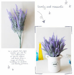 Artificial Lavender Bouquet – Home & Wedding Table Decor