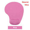 Gel Wrist Rest Mouse Pad with Anti-Slip Base