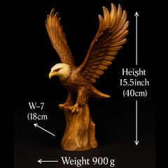 Bald Eagle Resin Sculpture Premium Home & Office Decor