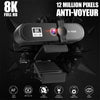 4K Auto Focus USB Webcam with 1080P/2K Support