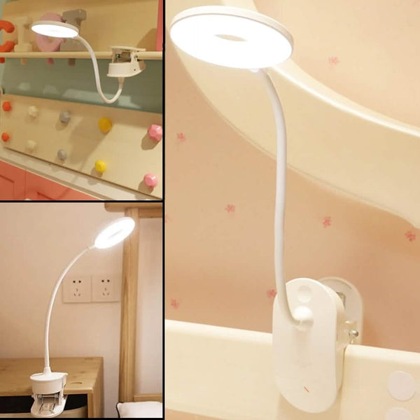 LED Touch On/off Switch with 3 Modes Desk Lamp Clip