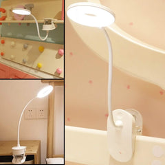 LED Touch On/off Switch with 3 Modes Desk Lamp Clip