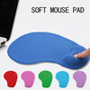 Gel Wrist Rest Mouse Pad with Anti-Slip Base