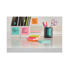 Post-it Vertical Pop-up Note Dispenser, For 3 x 3 Pads, Black