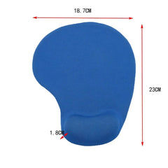 Gel Wrist Rest Mouse Pad with Anti-Slip Base