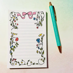 Floral Note Pad