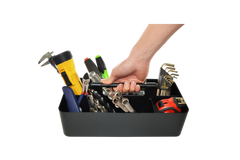 Enjoy Organizer 3-Pack Portable Caddy with Dividers – 8 Compartments