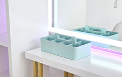 Enjoy Organizer 3-Pack Portable Caddy with Dividers – 8 Compartments