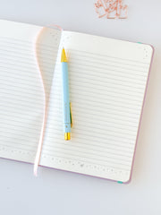 Life Is The Bubbles Embossed Notebook