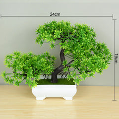 Artificial Potted Bonsai Plant for Home Decor