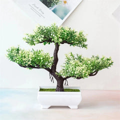 Artificial Potted Bonsai Plant for Home Decor