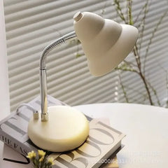 DecorBites™ Creamy Style Screw Decoration Desk Lamp for Reading and Studying