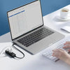 USB 3.0 Type-C 4-Port High-Speed Hub Adapter