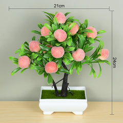 Artificial Potted Bonsai Plant for Home Decor
