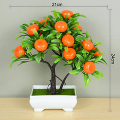 Artificial Potted Bonsai Plant for Home Decor