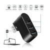 3-Port USB 2.0 Mini Rotating Hub Adapter
