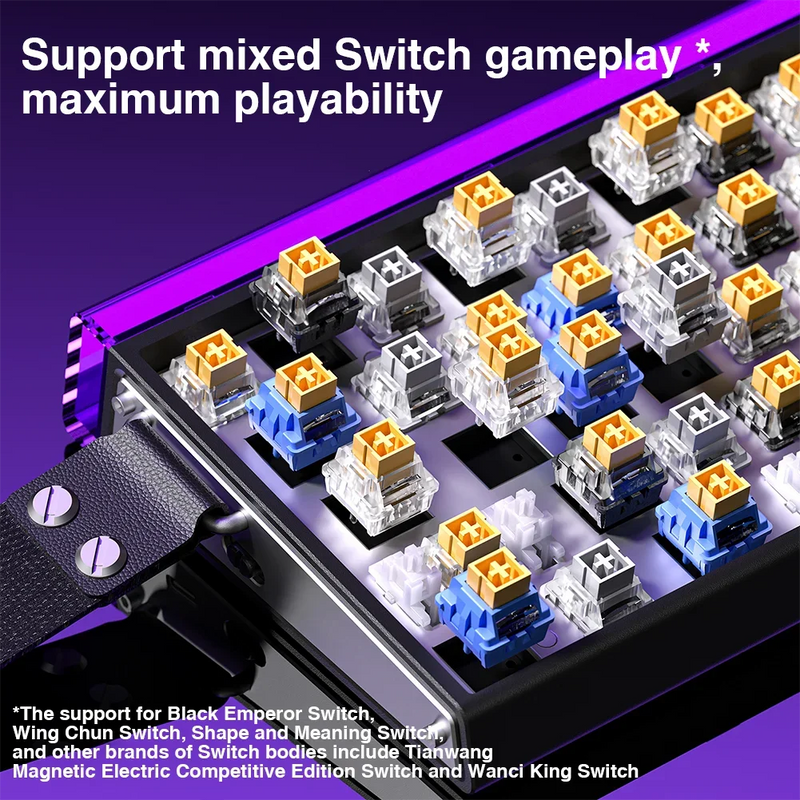 HERO 68HE Magnetic Switch RGB Gaming Keyboard
