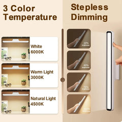 DecorBites™ LED Magnetic Desk Lamp Stepless Dimming Cabinet Closet Table Lamp