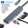 USB-C Hub Adapter with 4K HDMI, VGA & PD