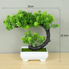 Artificial Potted Bonsai Plant for Home Decor