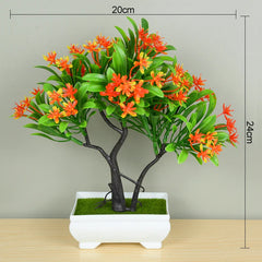 Artificial Potted Bonsai Plant for Home Decor