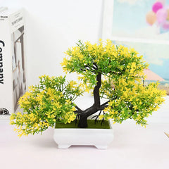 Artificial Potted Bonsai Plant for Home Decor