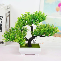 Artificial Potted Bonsai Plant for Home Decor