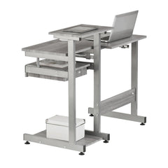 Computer Workstation Desk – Grey