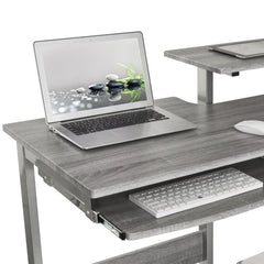 Computer Workstation Desk – Grey