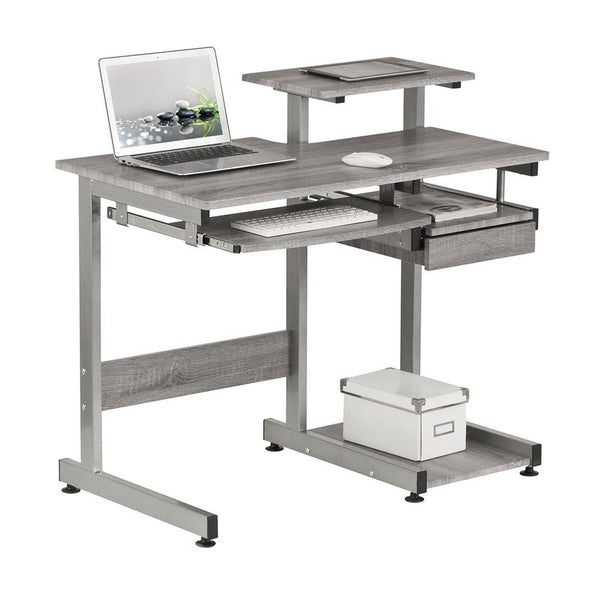 Computer Workstation Desk – Grey