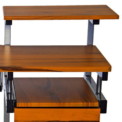 Complete Computer Workstation Desk – Woodgrain