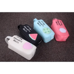 Fruit Pattern Large Capacity Pencil Case – Candy Colors