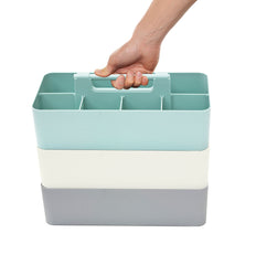 Enjoy Organizer 3-Pack Portable Caddy with Dividers – 8 Compartments