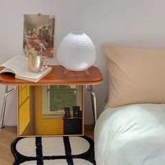 Nordic Wabi Sabi LED Table Lamp for Bedroom & Study