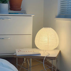 Nordic Wabi Sabi LED Table Lamp for Bedroom & Study