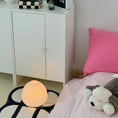 Nordic Wabi Sabi LED Table Lamp for Bedroom & Study