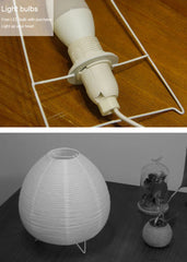 Nordic Wabi Sabi LED Table Lamp for Bedroom & Study