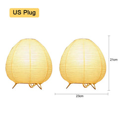 Nordic Wabi Sabi LED Table Lamp for Bedroom & Study