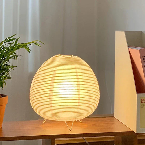 Nordic Wabi Sabi LED Table Lamp for Bedroom & Study