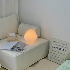 Nordic Wabi Sabi LED Table Lamp for Bedroom & Study