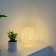 Nordic Wabi Sabi LED Table Lamp for Bedroom & Study